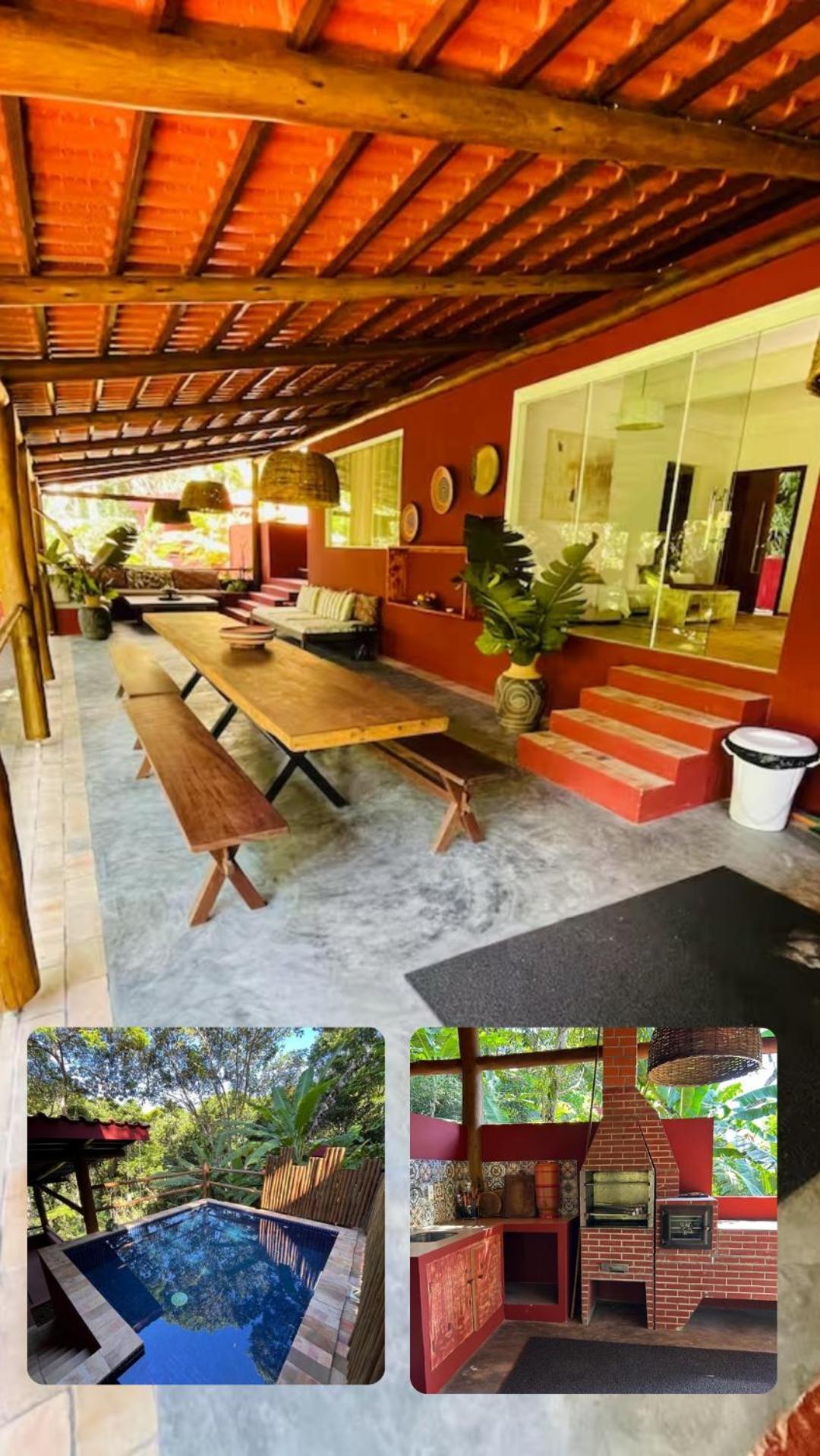 Jardim Botanico Casa Rossa Bungalows & Apartments Morro de São Paulo Exterior foto